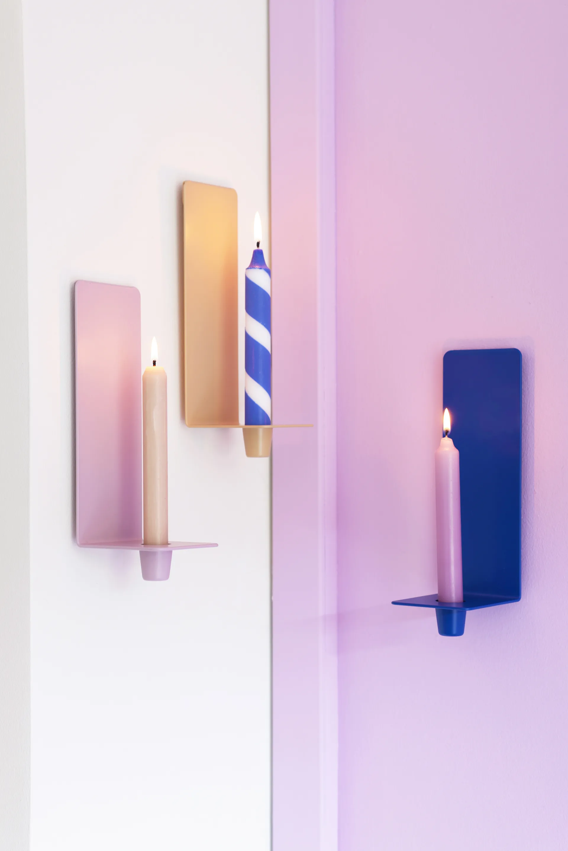 Κηροπήγιο τοίχου Cosy up 25 cm, Cobalt Design Letters