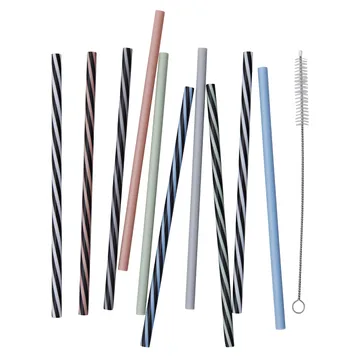 Design Letters καλαμάκι Συσκευασία 10τεμαχίων - πολύχρωμο - Design Letters