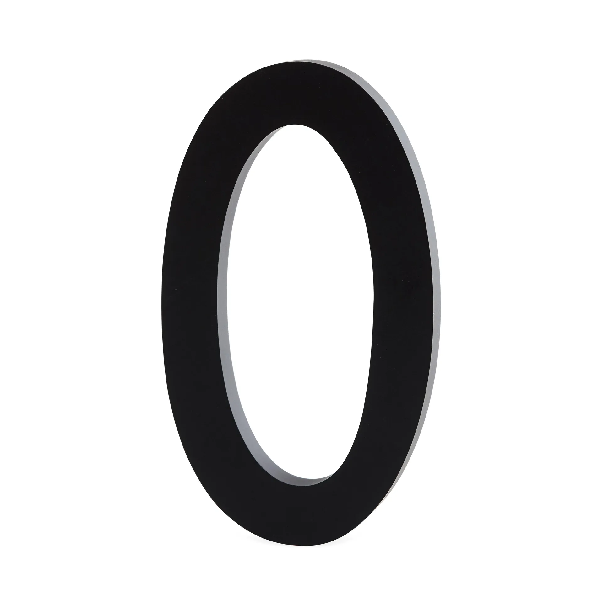 Design Letters αριθμοί από αλουμίνιο 100 mm, 0 Design Letters