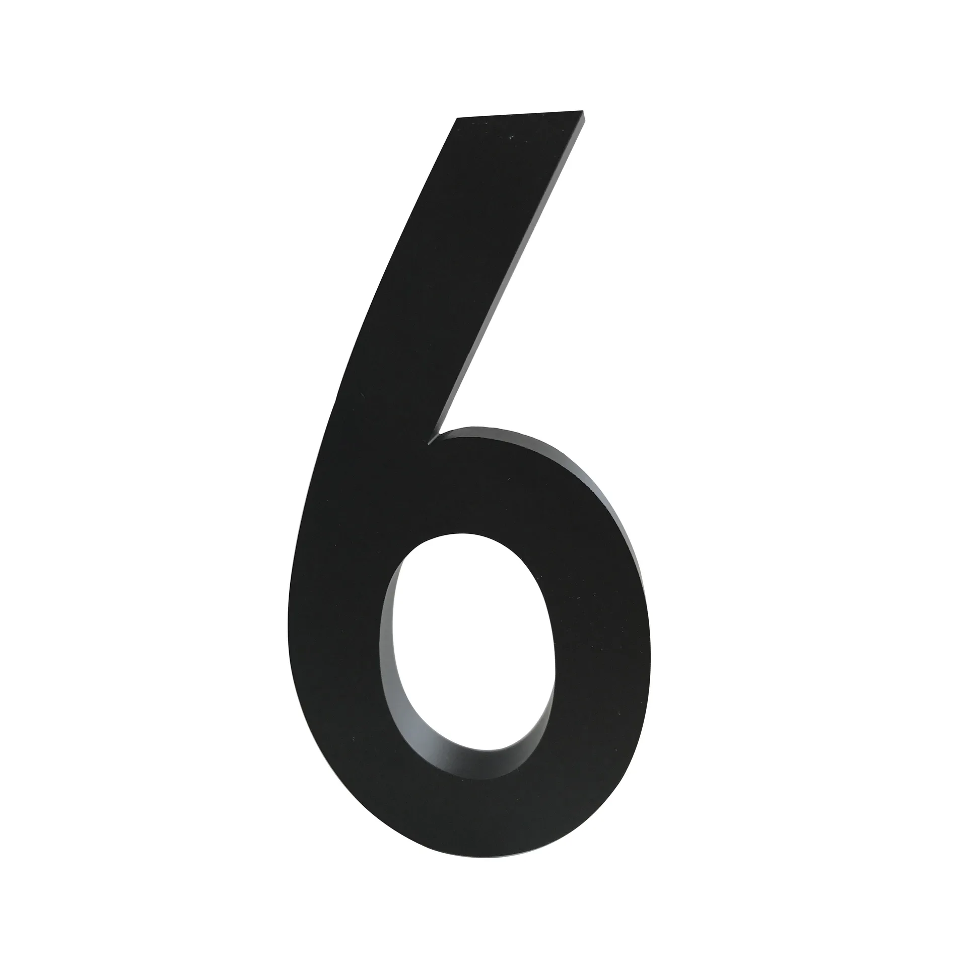 Design Letters αριθμοί από αλουμίνιο 100 mm, 6 Design Letters