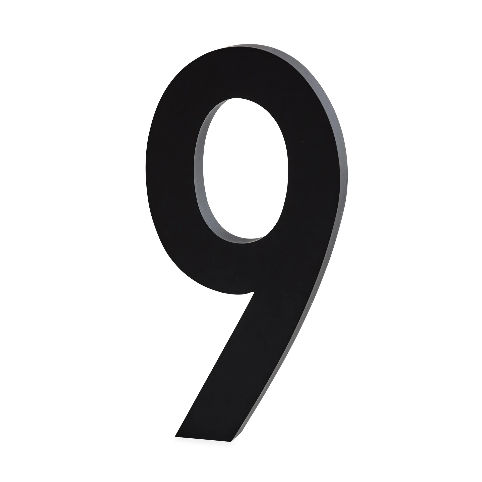 Design Letters αριθμοί από αλουμίνιο 100 mm, 9 Design Letters