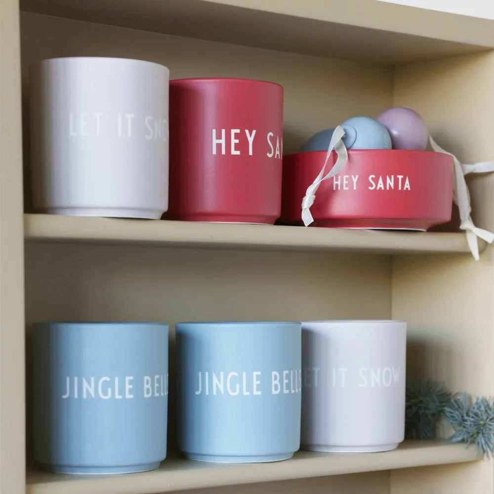 Design Letters μπολ για σνακ Ø12 cm, Santa-faded rose Design Letters