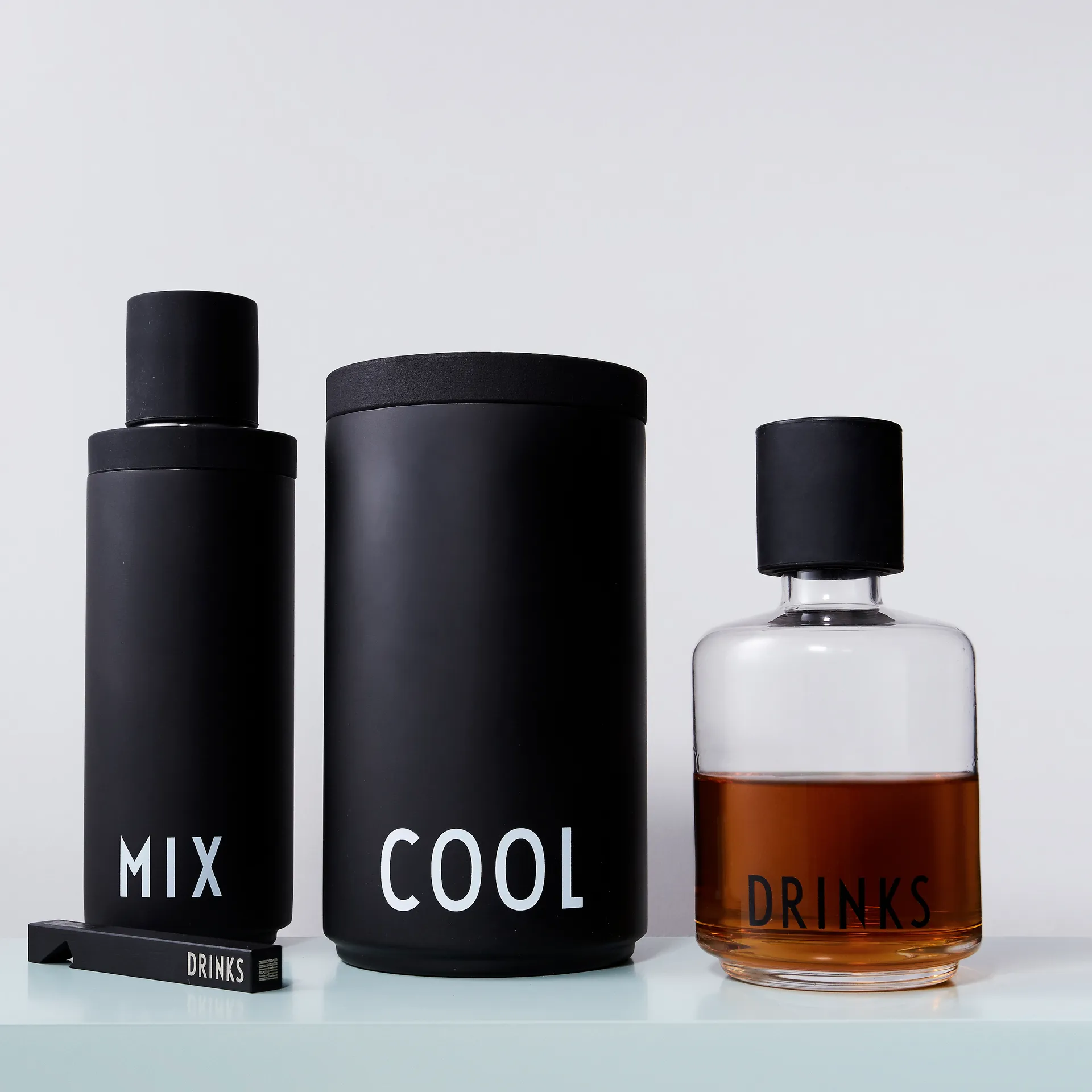 Design Letters σέικερ μαύρο, 23 cm Design Letters