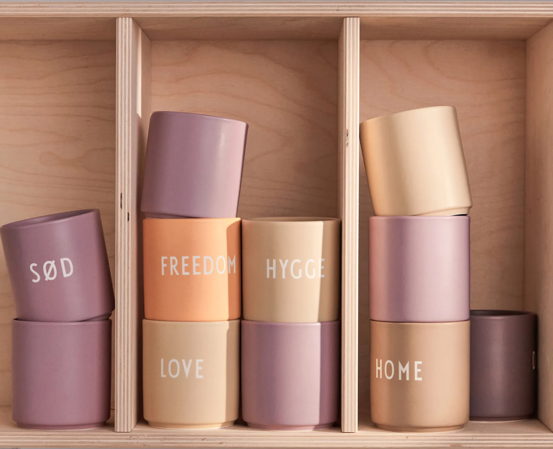 Κούπα, Design Letters, 25 cl συσκευασία 2 τεμαχίων, Λεβάντας Design Letters