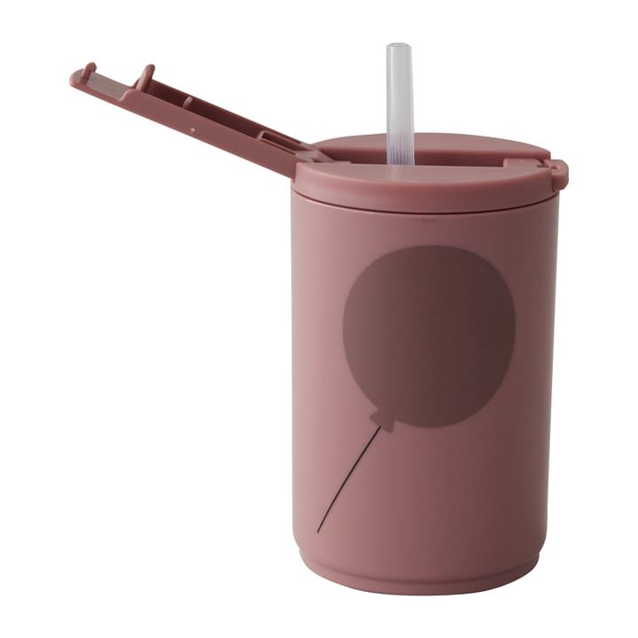 Κούπα θερμός με καπάκι, Design Letters, 33 cl, Σταχτί τριανταφυλλί Design Letters