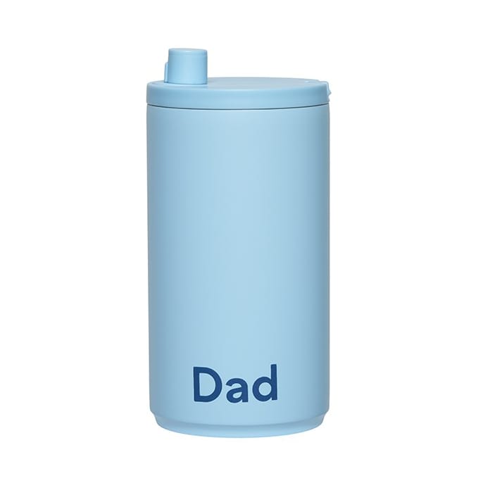 Design Letters κούπα ταξιδιού 35 cl - Dad-Ανοιχτό μπλε - Design Letters