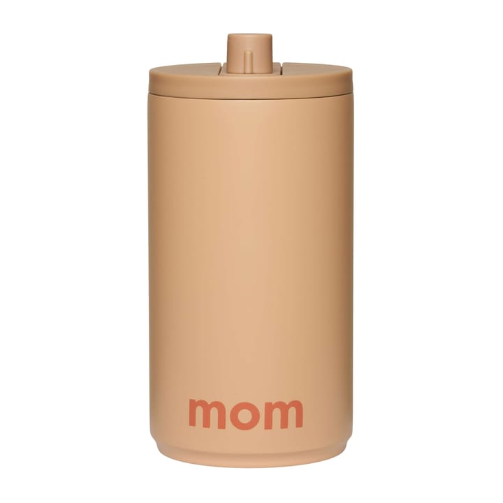 Design Letters κούπα ταξιδιού 35 cl - Mom-beige - Design Letters