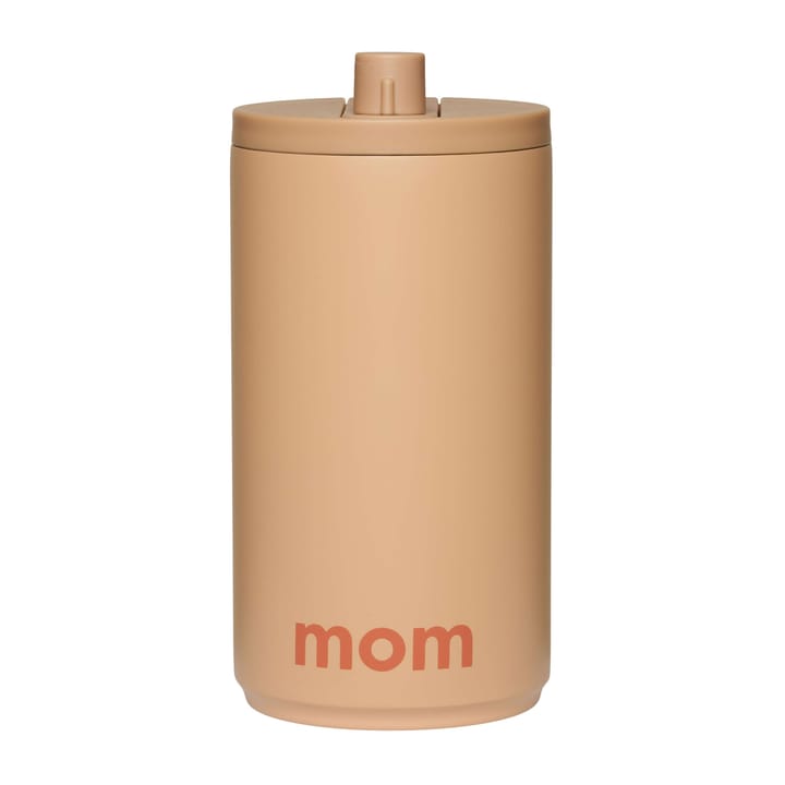 Design Letters κούπα ταξιδιού 35 cl - Mom-beige - Design Letters