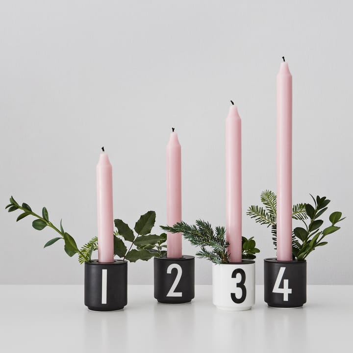 Design Letters φλιτζάνι εσπρέσο Συσκευασία 4 τεμαχίων μαύρο, Μαύρο Design Letters