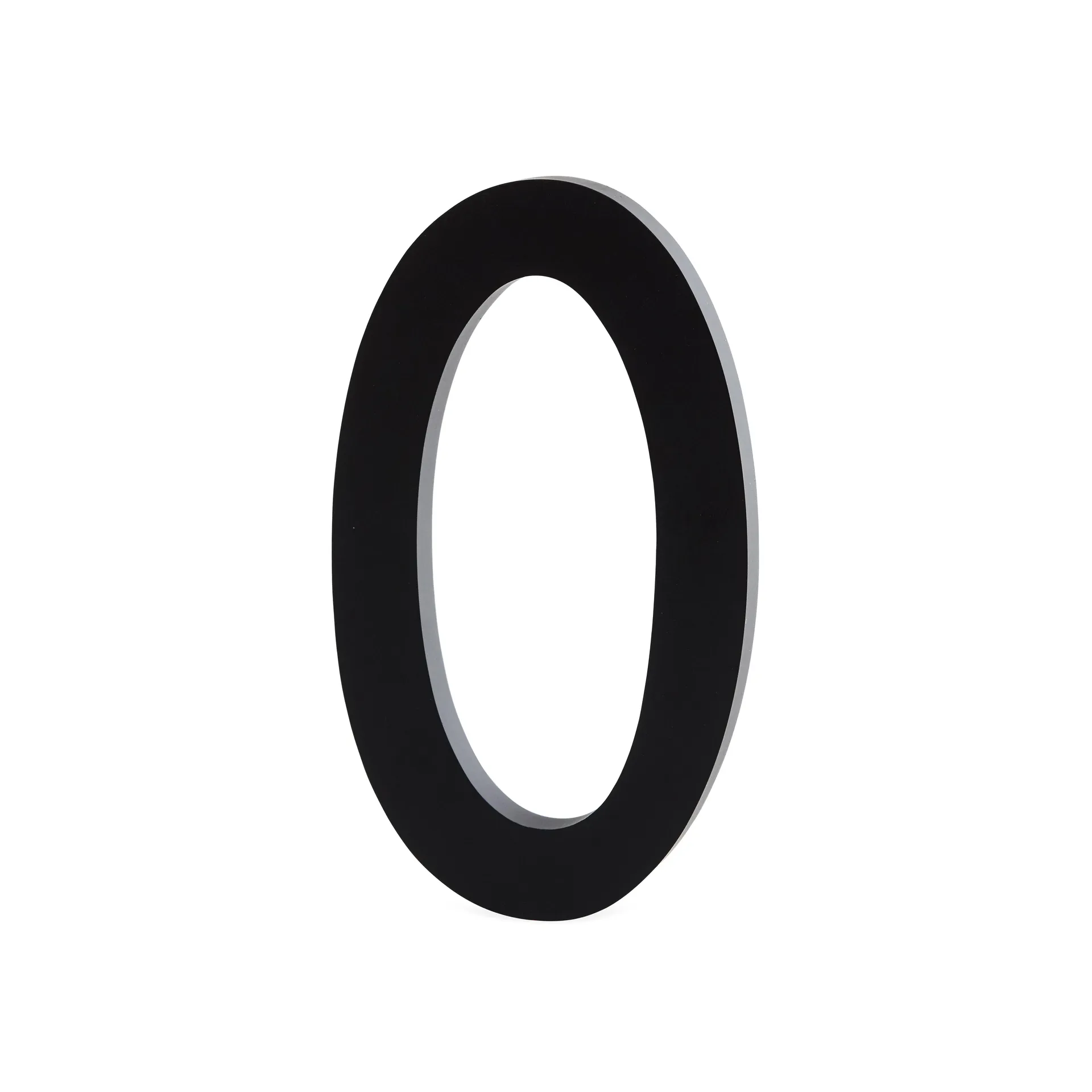 Design Letters αριθμοί από αλουμίνιο 50 mm, 0 Design Letters