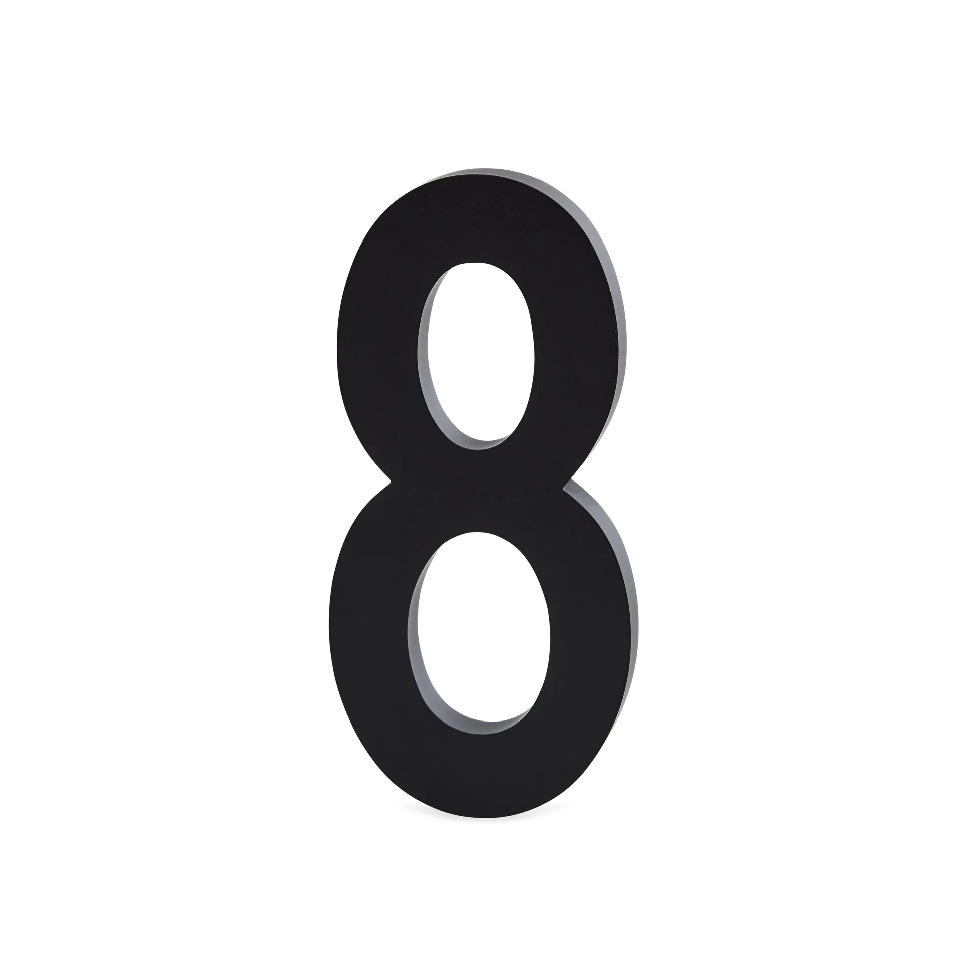 Design Letters αριθμοί από αλουμίνιο 50 mm, 8 Design Letters