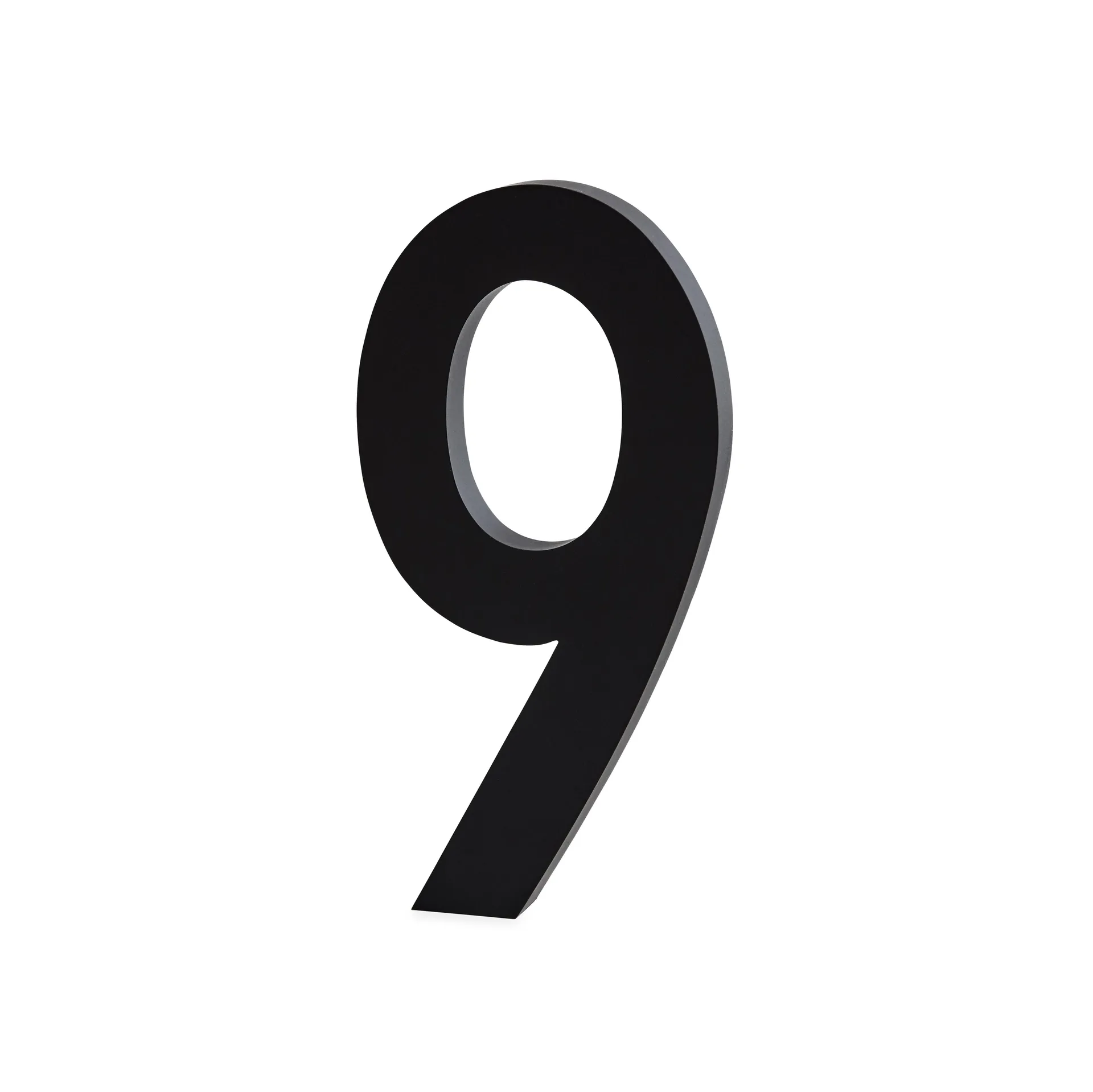 Design Letters αριθμοί από αλουμίνιο 50 mm, 9 Design Letters