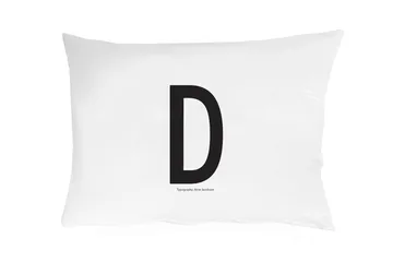 Design Letters μαξιλαροθήκη 70x50 cm - D - Design Letters