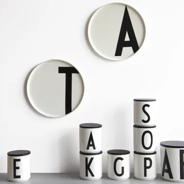 Design Letters πιάτο - A - Design Letters