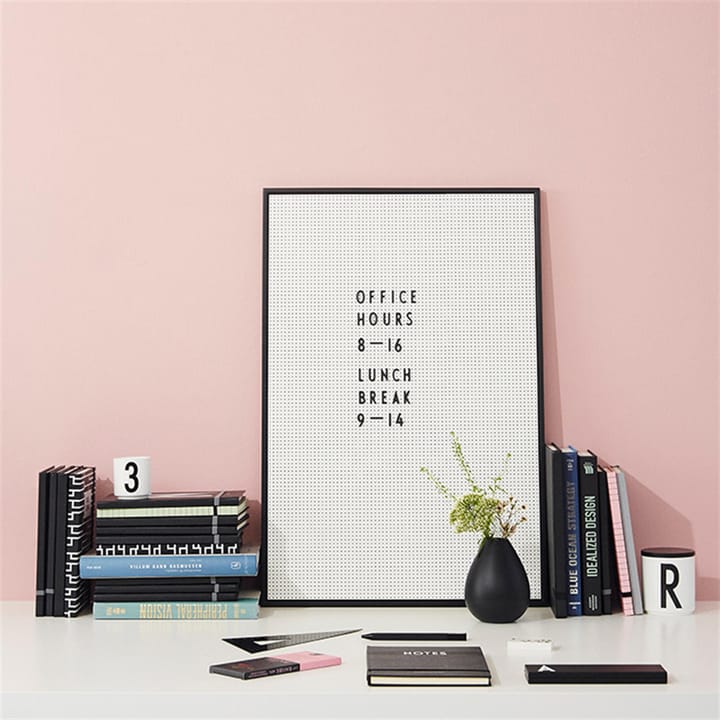 Design Letters πίνακας με γράμματα A2, γκρι Design Letters