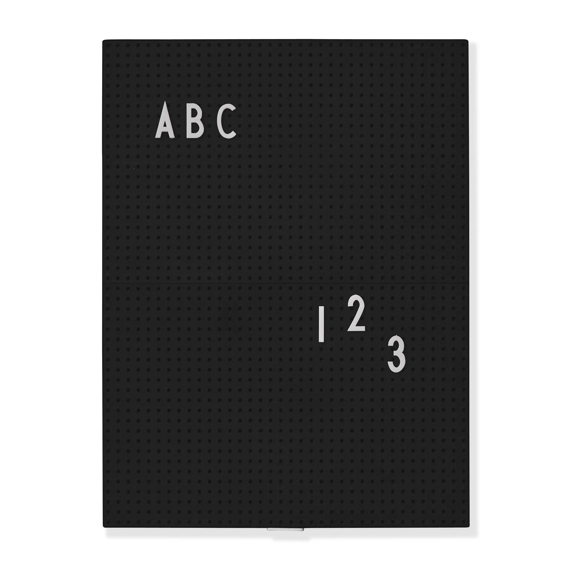 Design Letters πίνακας με γράμματα A4, Μαύρο Design Letters