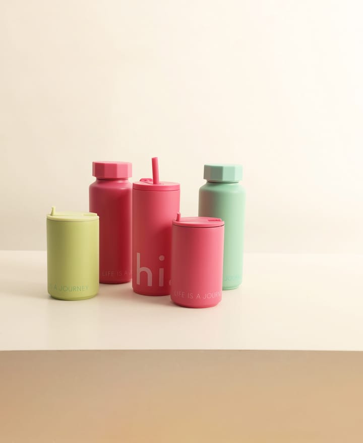 Design Letters κούπα θερμός - Cherry pink - Design Letters