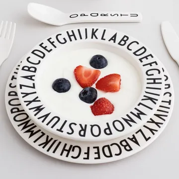 Design Letters Eat & Learn Premium σετ δώρων - πράσινο-λευκό - Design Letters