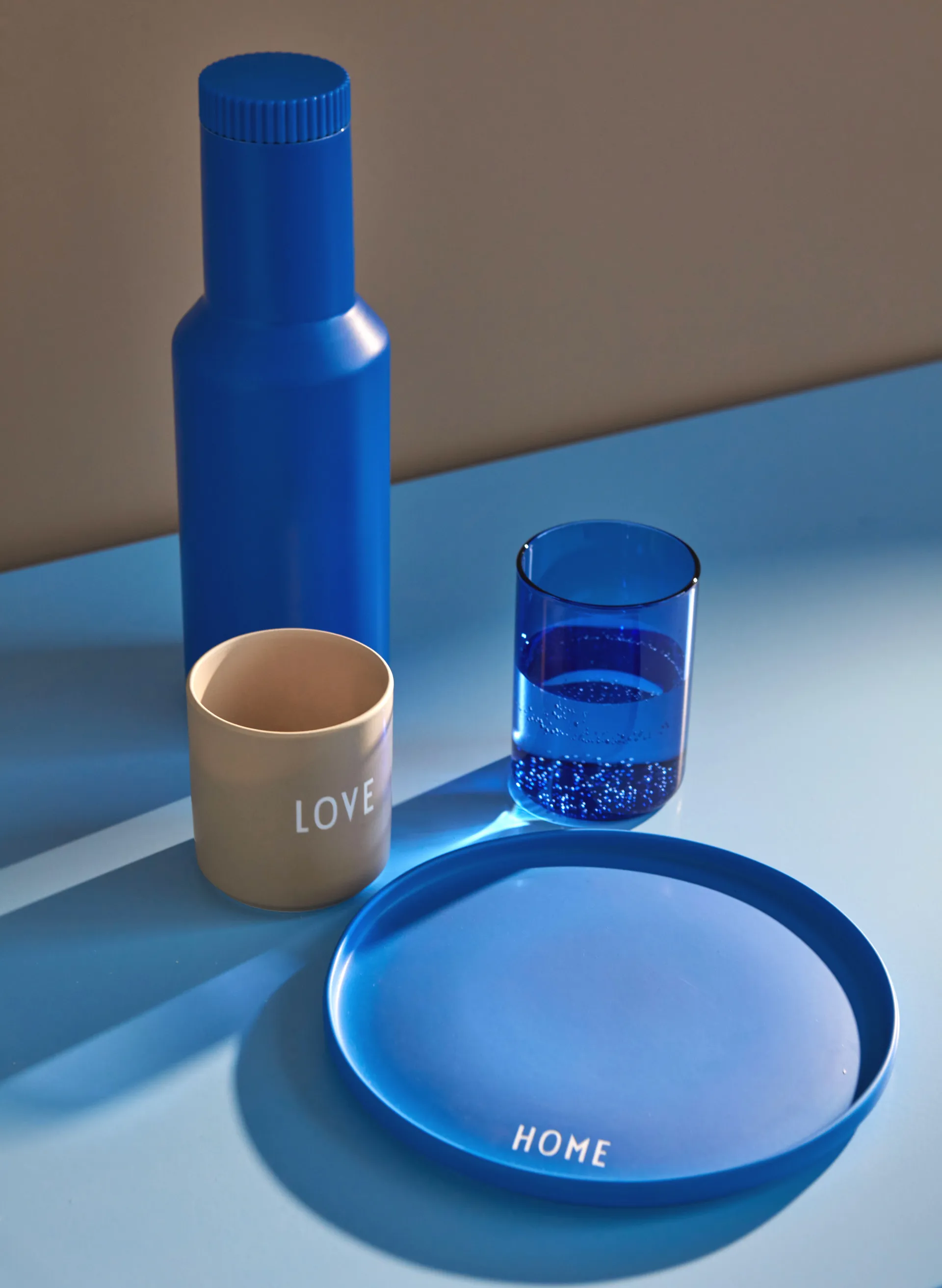 Design Letters favourit πιάτο Ø22 cm, Cobalt blue Design Letters