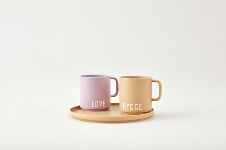 Design Letters favourit πιάτο Ø22 cm - Hygge-μπεζ - Design Letters