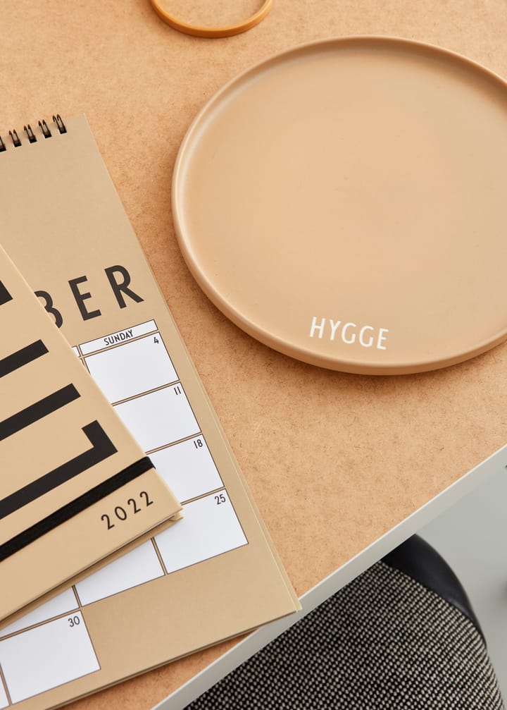 Design Letters favourit πιάτο Ø22 cm - Hygge-μπεζ - Design Letters