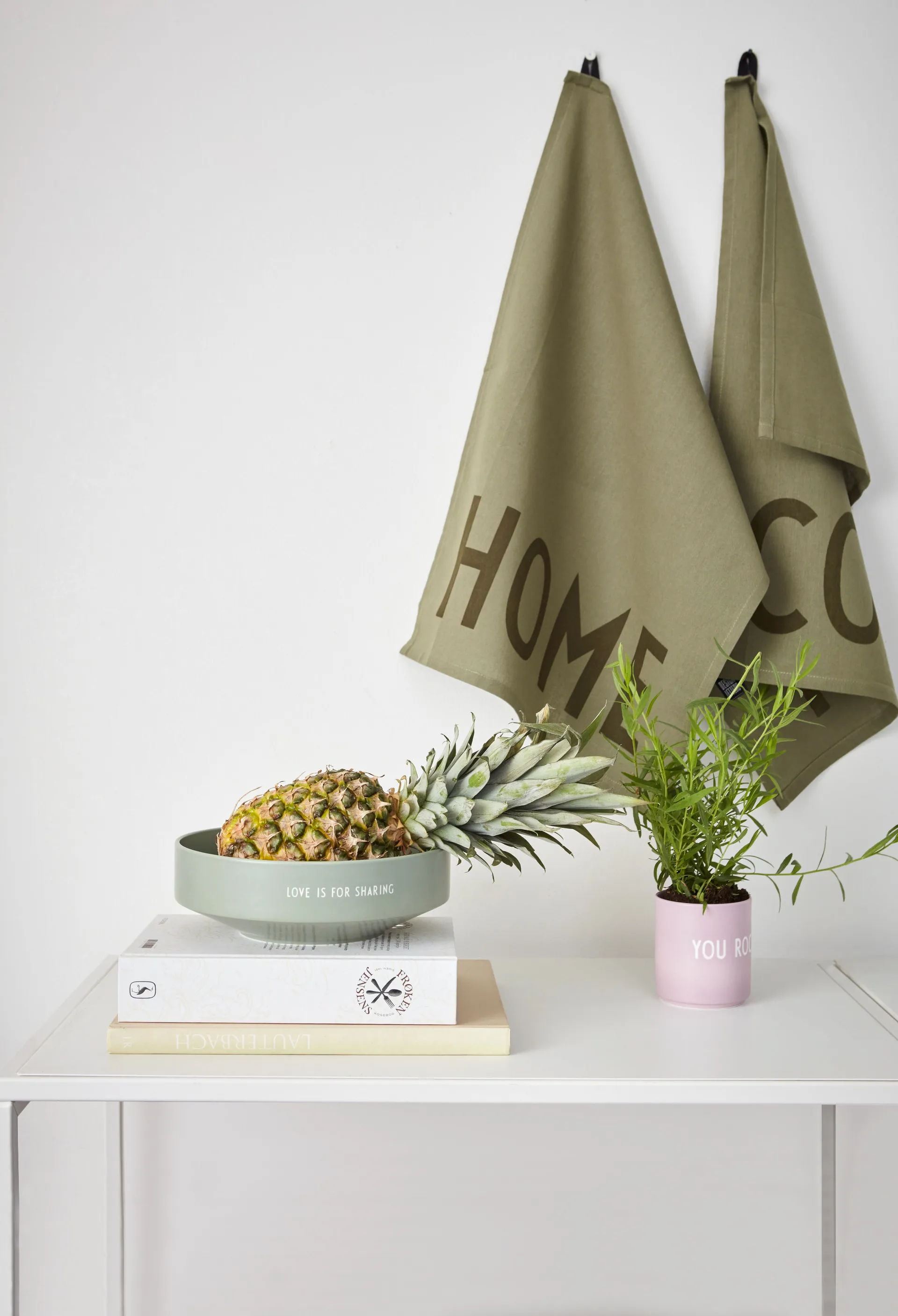 Design Letters favourite μεσαίο μπολ Ø17.5 cm, Πράσινο Design Letters