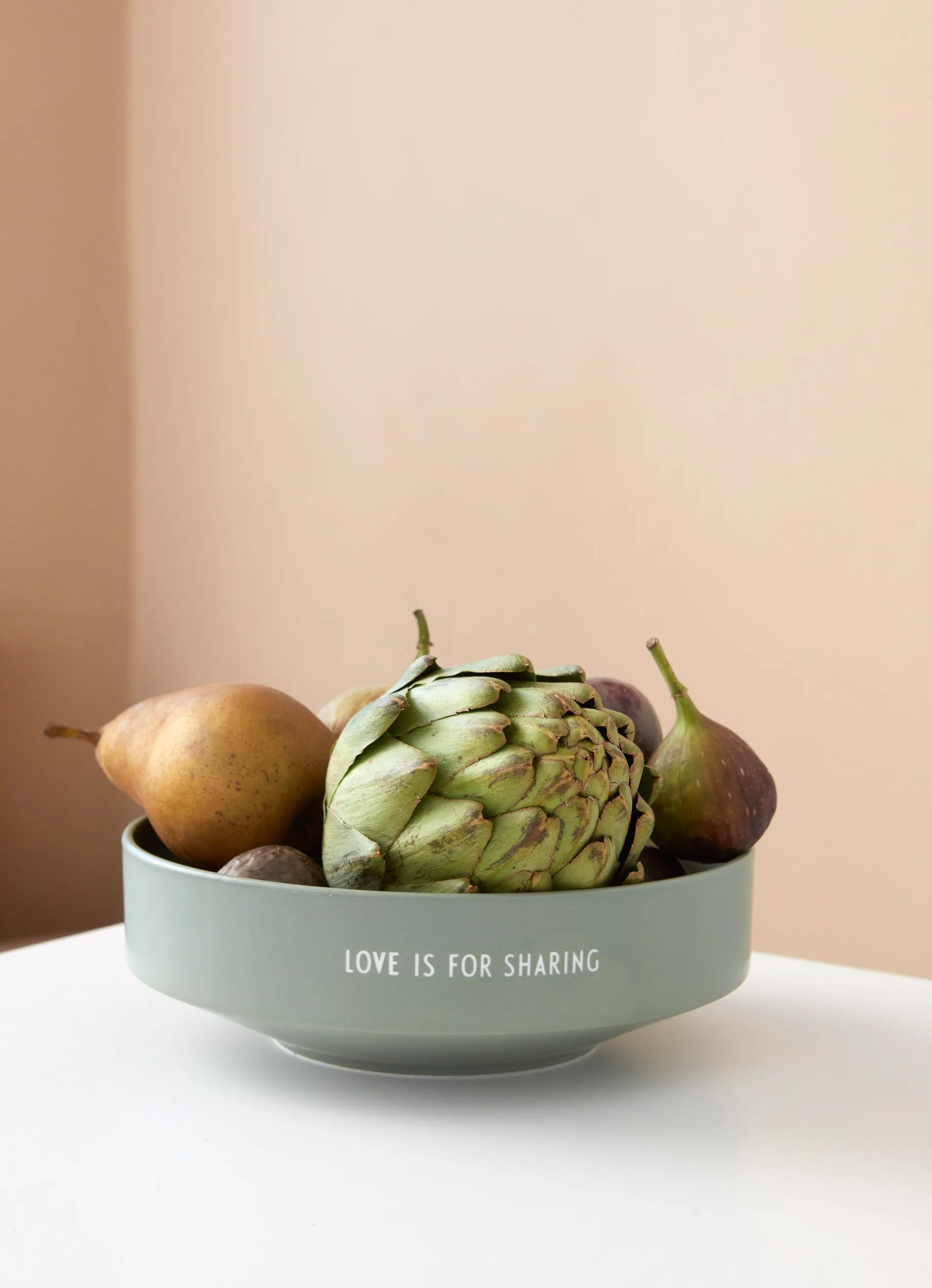 Design Letters favourite μεσαίο μπολ Ø17.5 cm, Πράσινο Design Letters