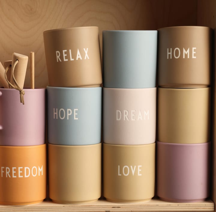 Design Letters favourite φλιτζάνι 25 cl, Dream-pastel beige Design Letters