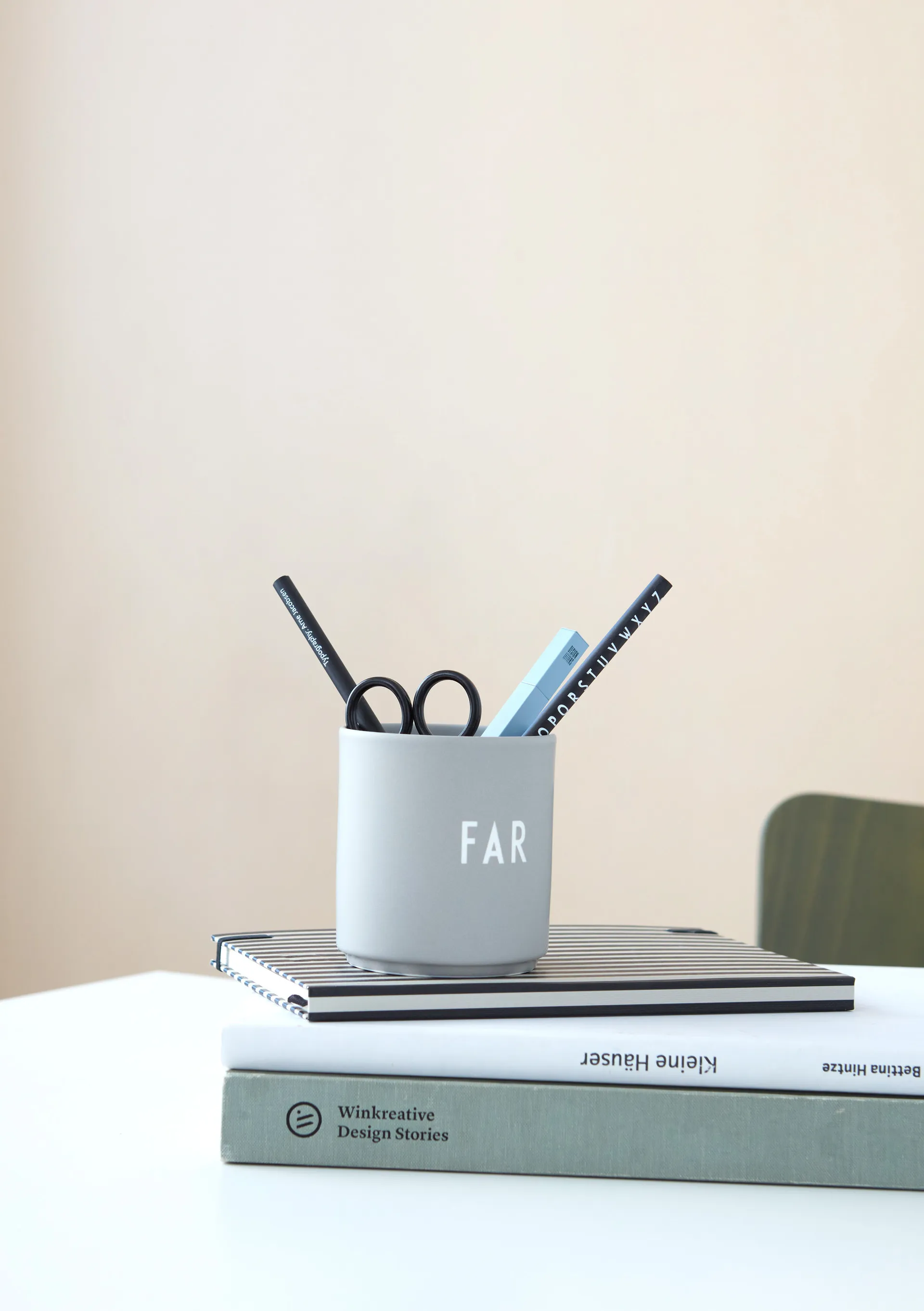 Design Letters favourite φλιτζάνι 25 cl, Far-grey Design Letters