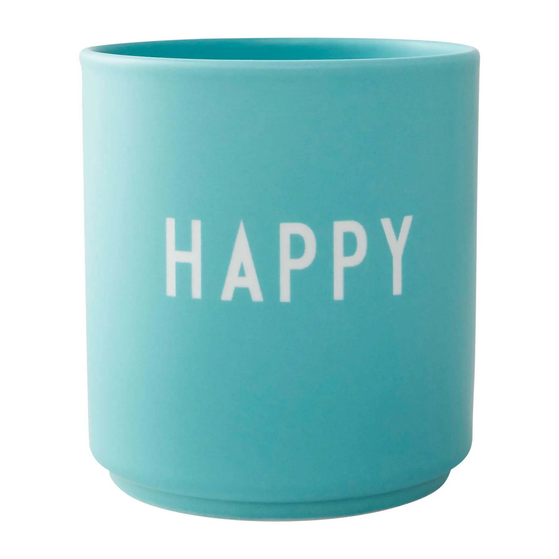 Design Letters favourite φλιτζάνι 25 cl, Happy-aqua blue Design Letters