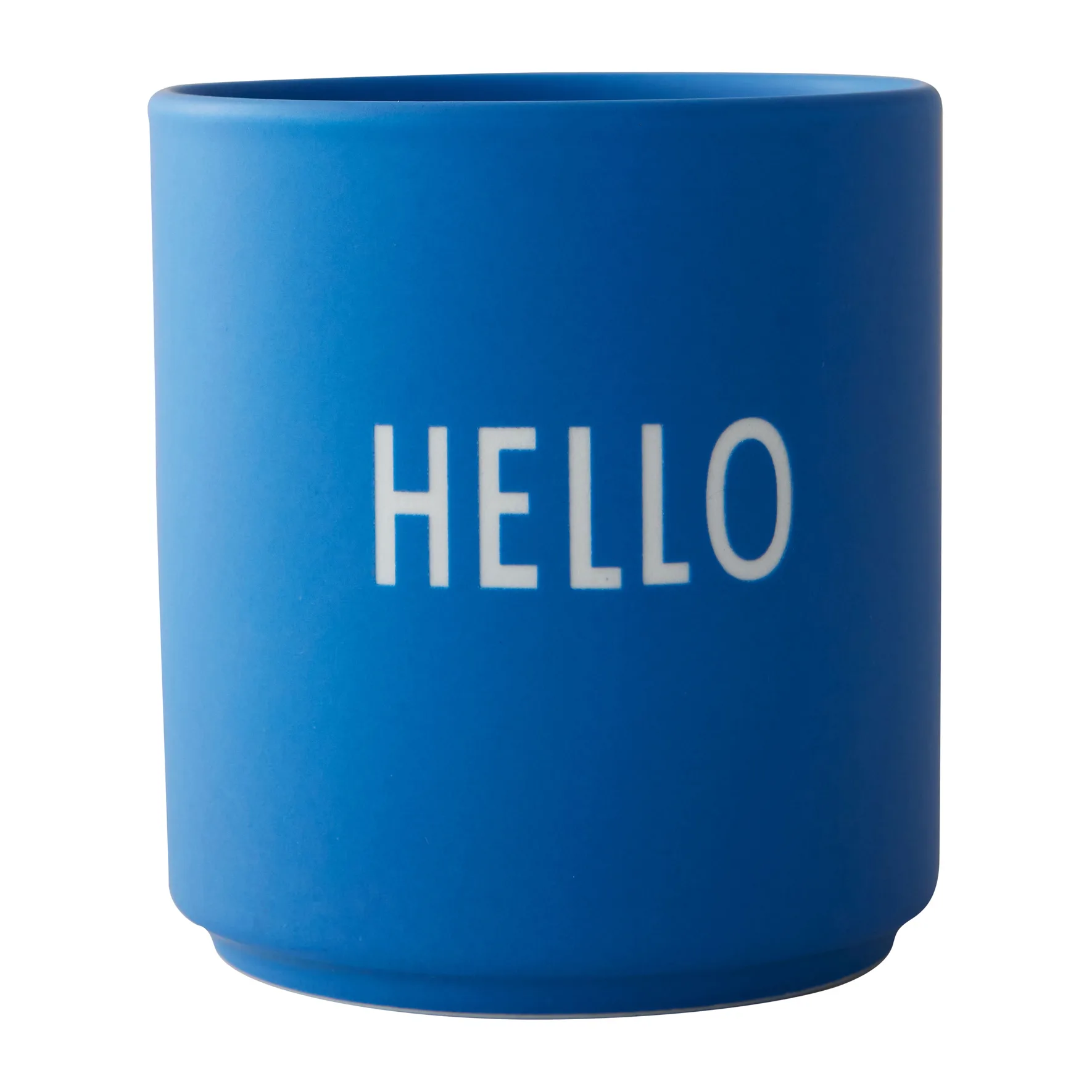 Design Letters favourite φλιτζάνι 25 cl, Hello-cobalt blue Design Letters