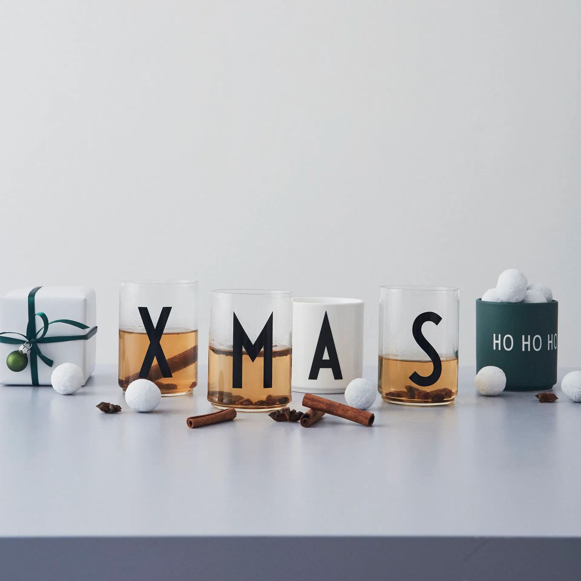 Design Letters favourite φλιτζάνι 25 cl, Ho ho ho-dark green Design Letters