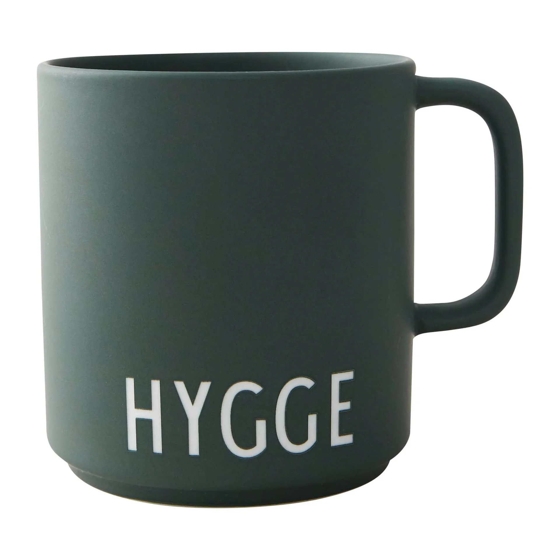 Design Letters favourite φλιτζάνι με λαβή 25 cl, Hygge-σκούρο πράσινο Design Letters