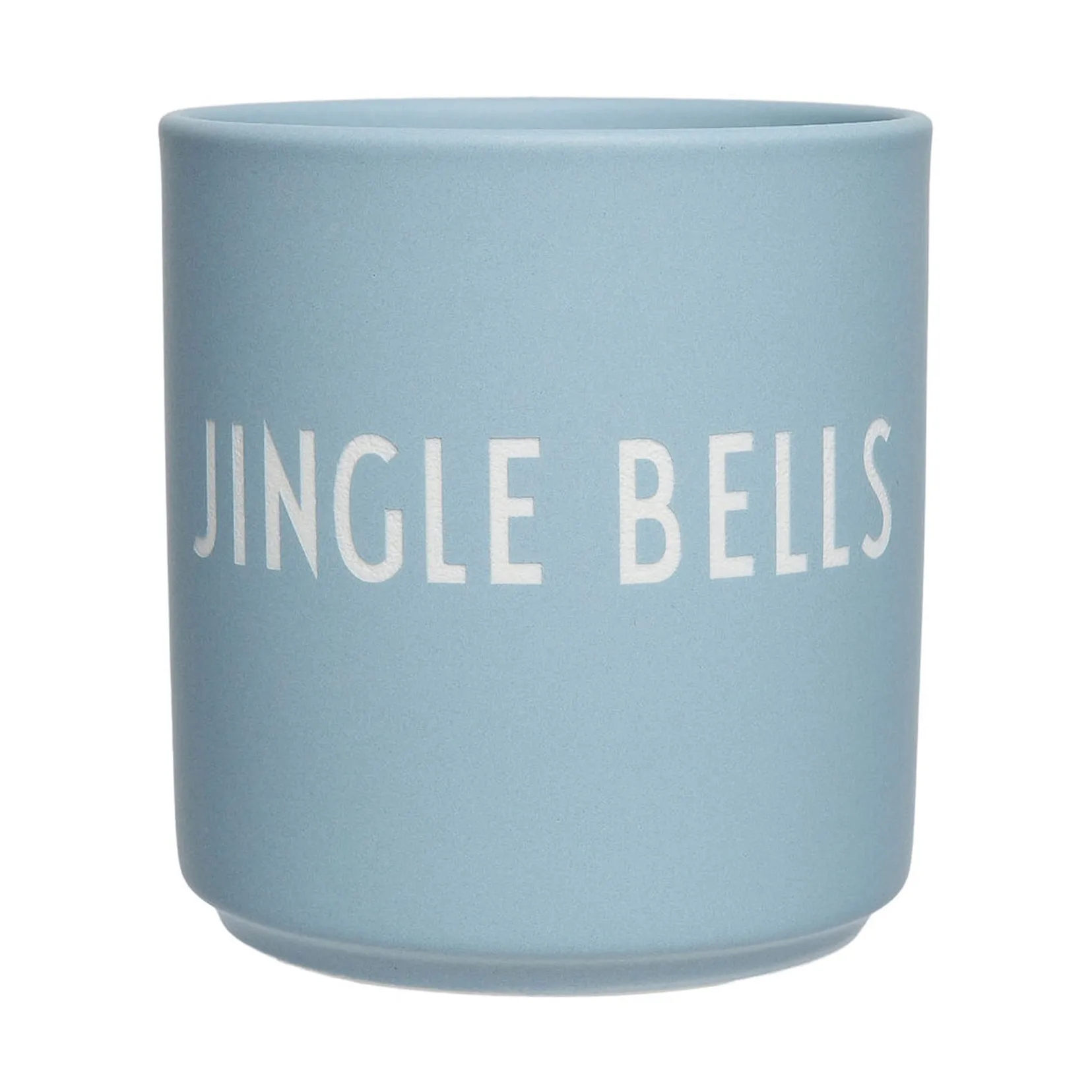 Design Letters favourite φλιτζάνι 25 cl, Jingle bells-light blue Design Letters