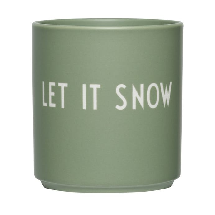 Design Letters favourite �φλιτζάνι 25 cl - Let it snow - Design Letters