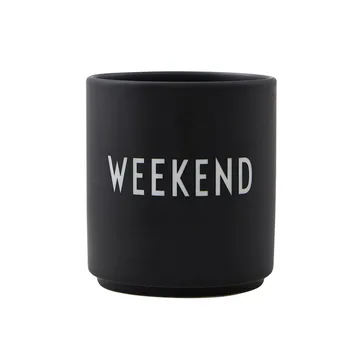 Design Letters favourite φλιτζάνι 25 cl - Weekend-black - Design Letters