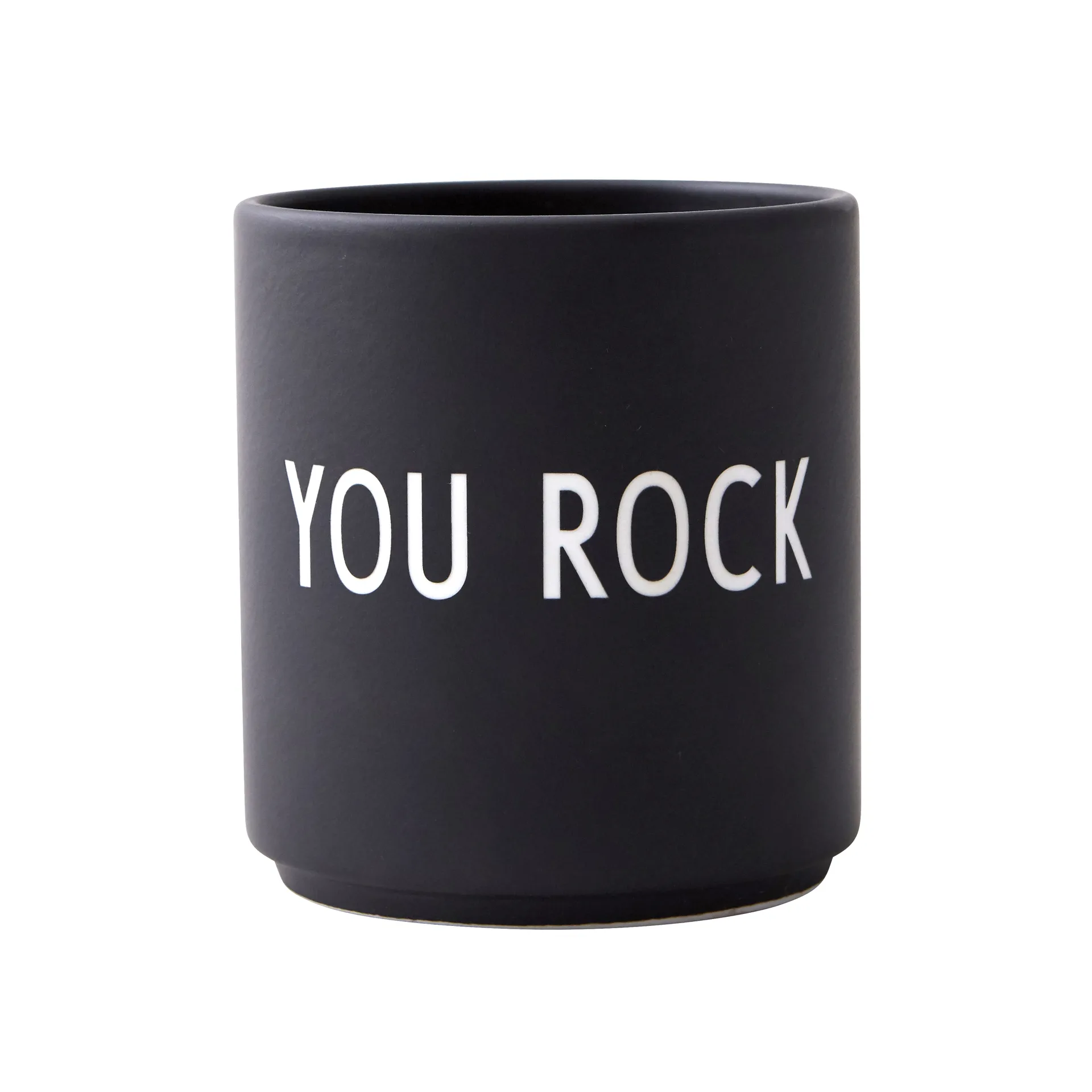 Design Letters favourite φλιτζάνι 25 cl, You rock-black Design Letters