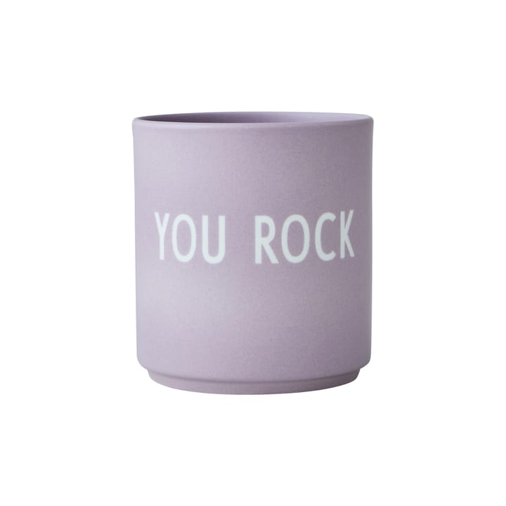 Design Letters favourite φλιτζάνι 25 cl, You rock-lavender Design Letters