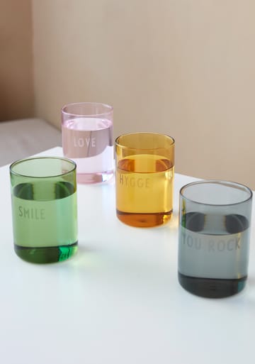 Design Letters favourite ποτήρι 35 cl - Hygge-μουσταρδί - Design Letters