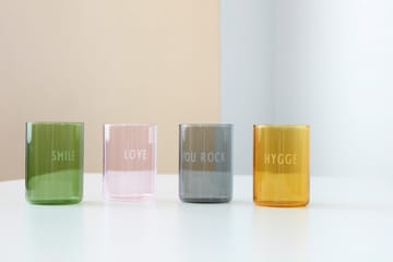 Design Letters favourite ποτήρι 35 cl - Hygge-μουσταρδί - Design Letters