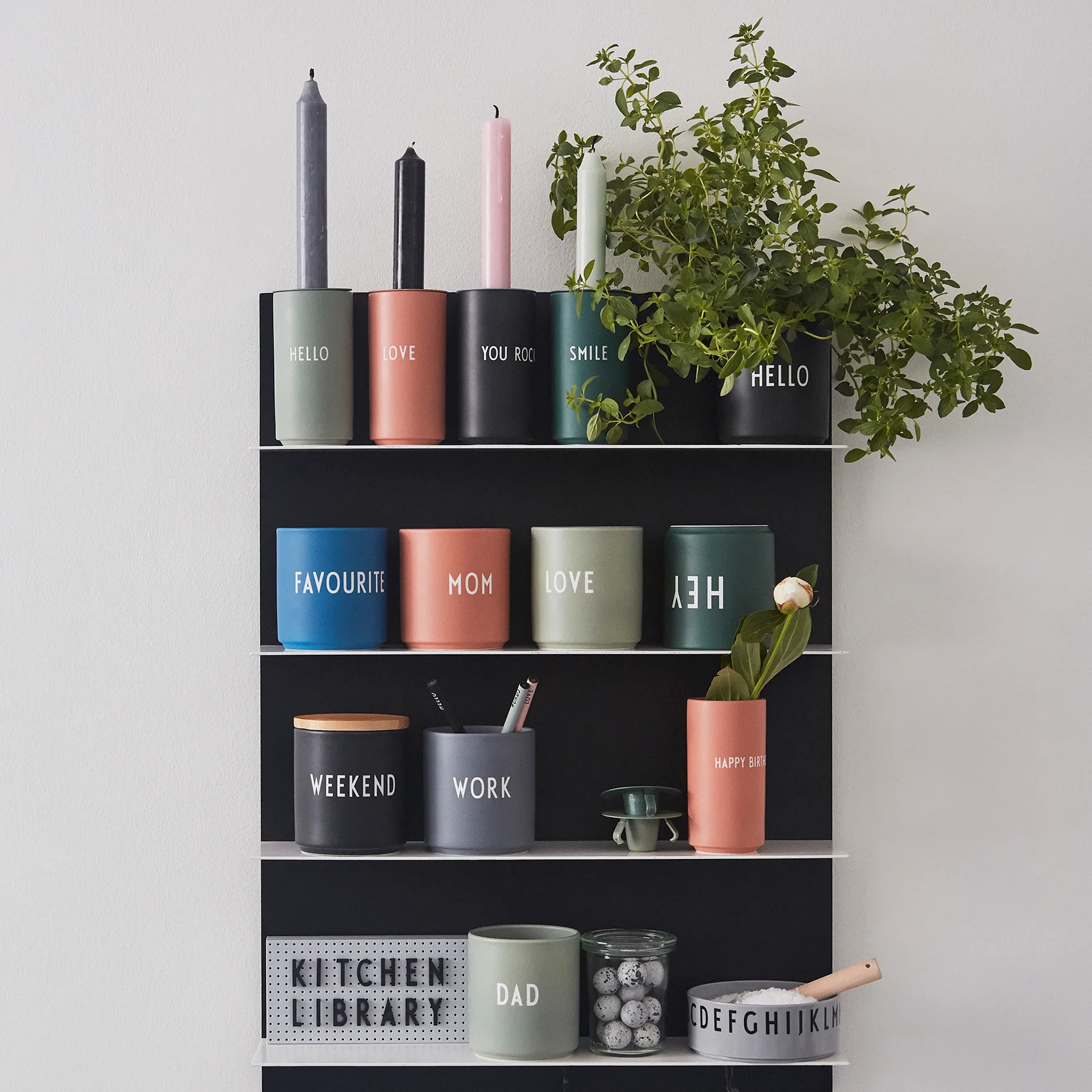 Design Letters favourite βάζο, Smile Design Letters