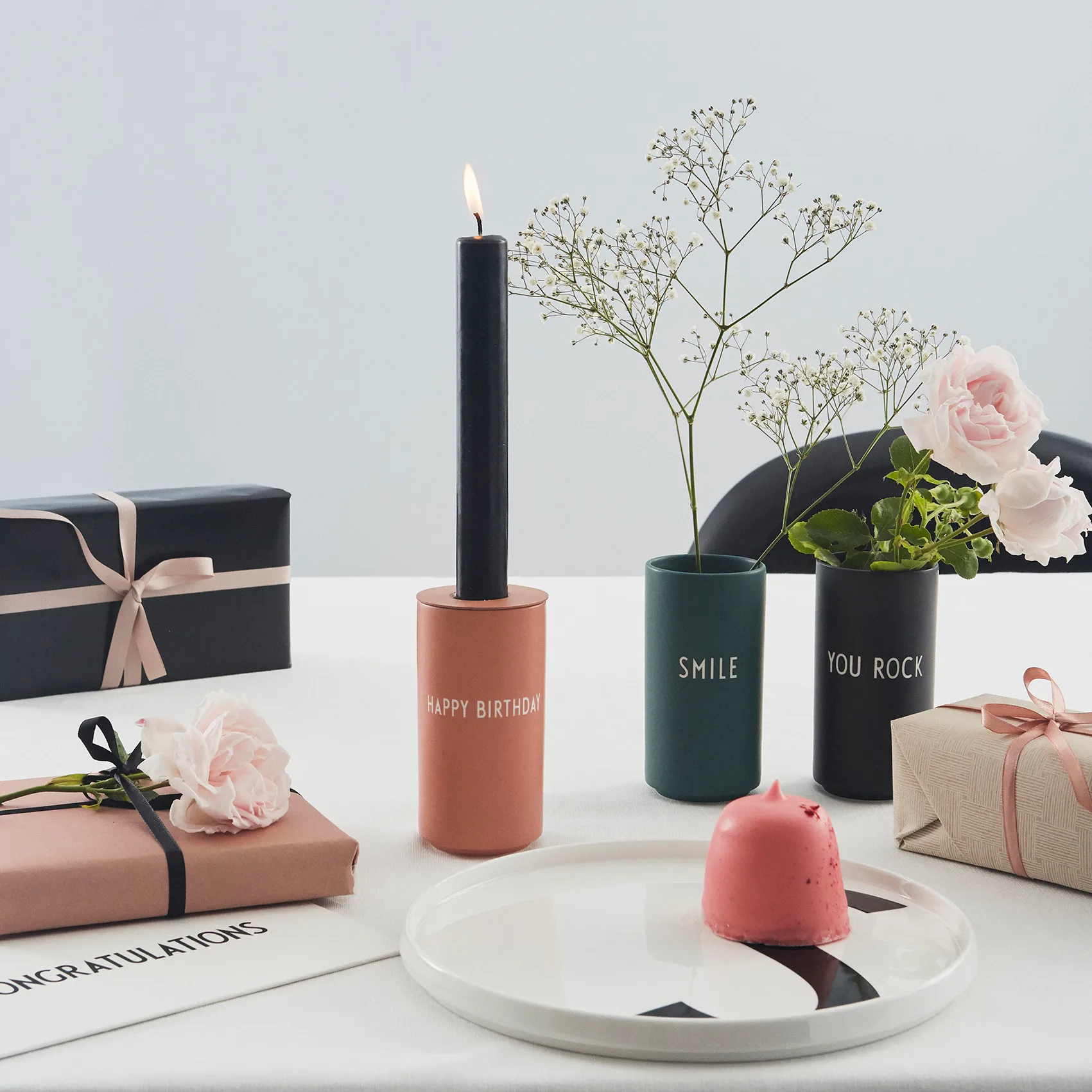 Design Letters favourite βάζο, You rock Design Letters