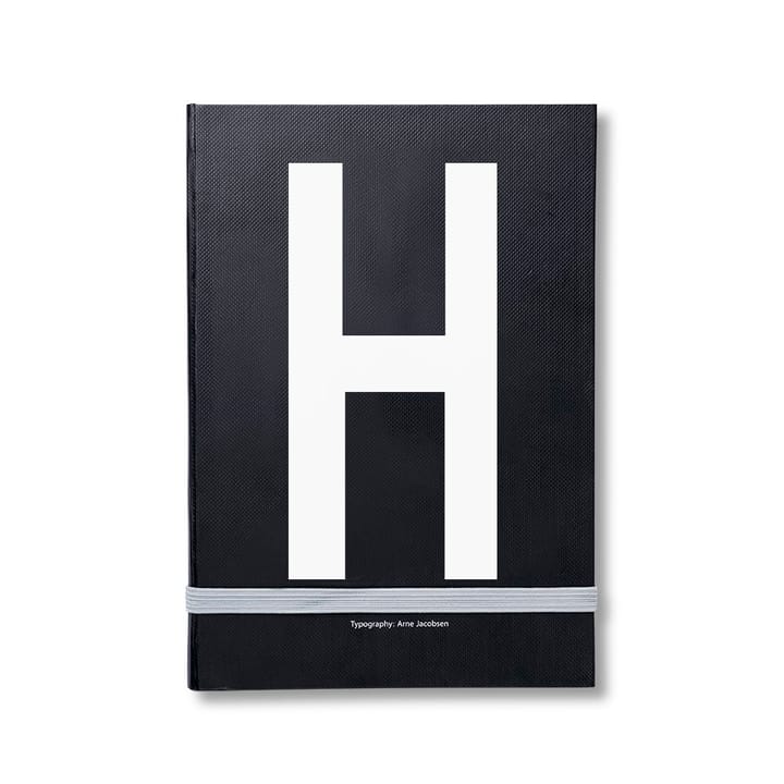 Design Letters προσωπικό τετράδιο - H - Design Letters