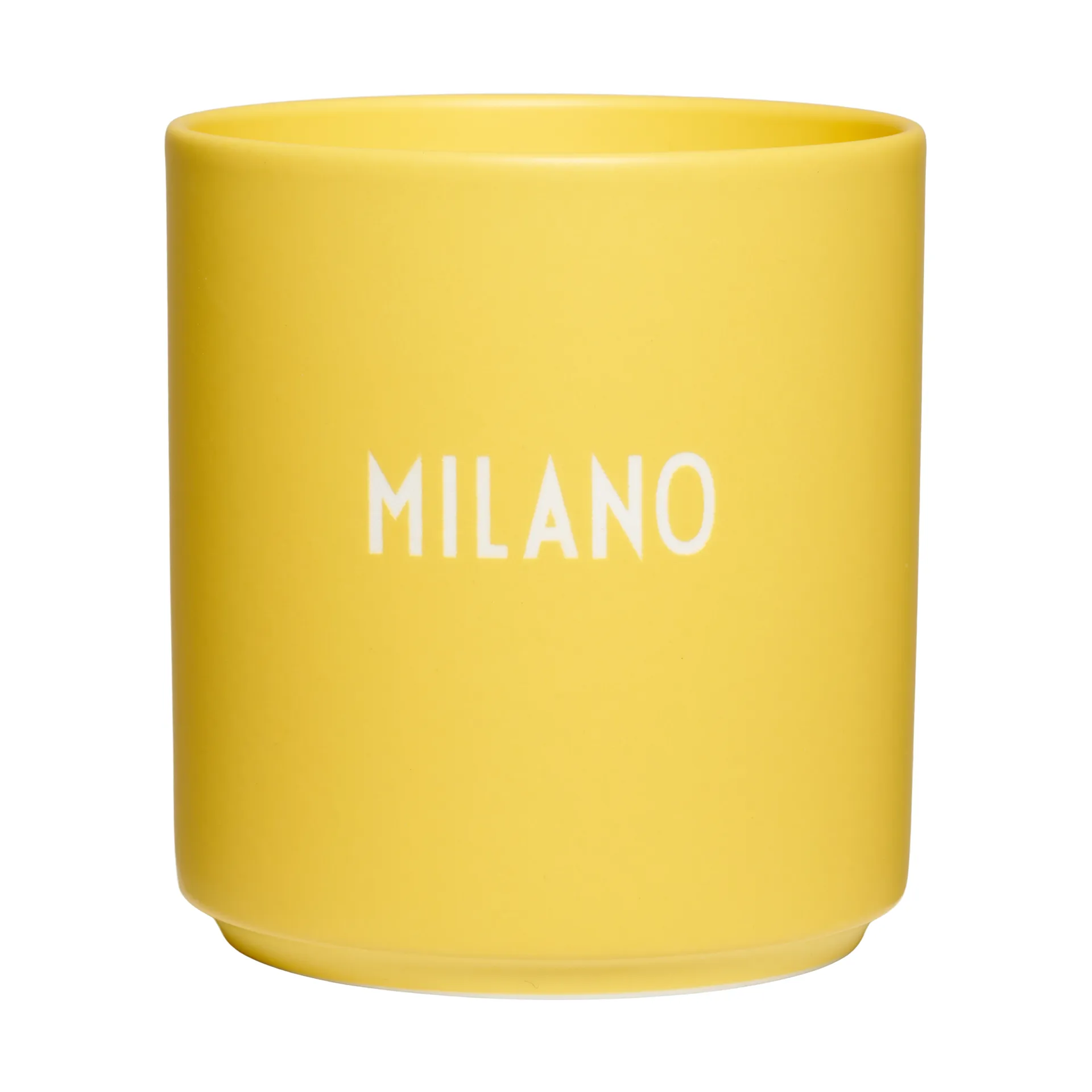 Κούπα Design Letters International 25 cl, Milano-yellow Design Letters