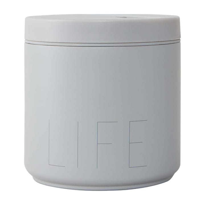 Design Letters κουτί θερμός μεγάλο, Life-Γκρι Design Letters