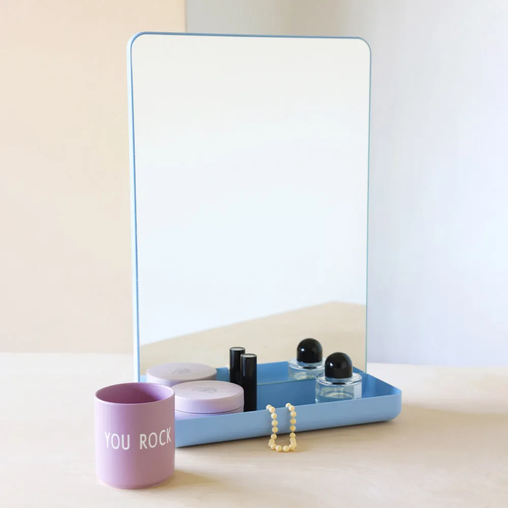 Design Letters Καθρέφτης τοίχου με ράφι, Light Design Letters