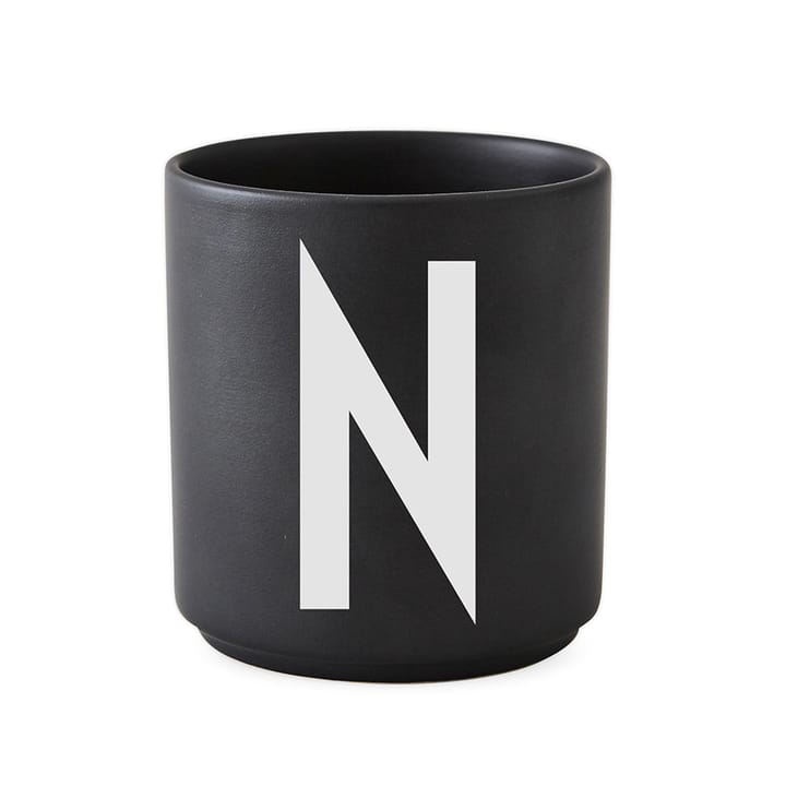 Design Letters φλιτζάνι μαύρο - N - Design Letters