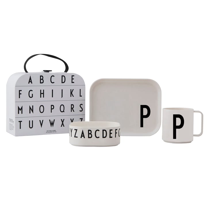 Design Letters σετ παιδικά σκεύη - P - Design Letters