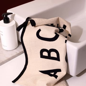 Design Letters Premium classic πετσέτα κουζίνας 50x70cm - ABC-μαύρο - Design Letters