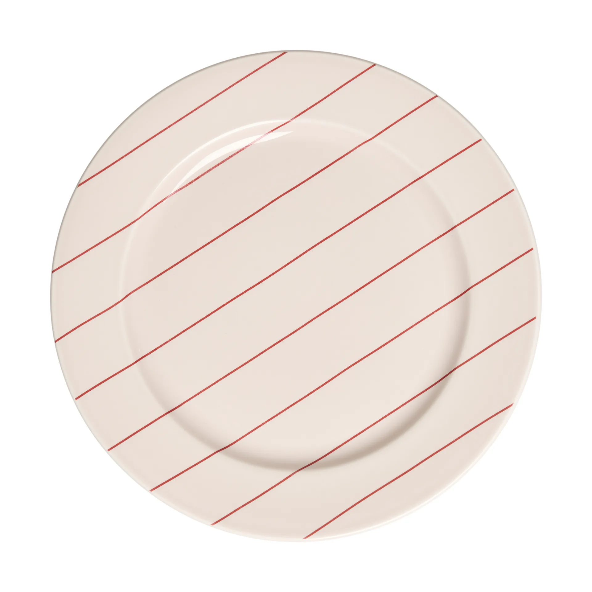 Design Letters Pyjamas πιάτο Ø23 cm, Faded rose-pastel beige Design Letters